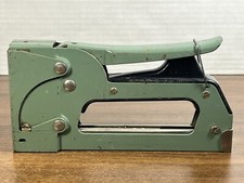 Vintage Green ARROW Fastener Co. T-55 Staple Gun Made in USA