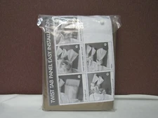 Madison Park Emilia 50" x 95" Lined Faux-Silk Twisted Tab Window Panel T4101400