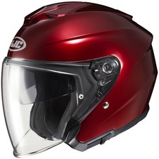 HJC i30 Motorcycle Helmet Wine Red XS Extra S...