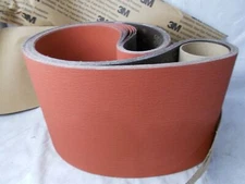 Sanding Belt 3M 977F Regalloy 10 in x 86 in 80 Grit  " 9 Belts "