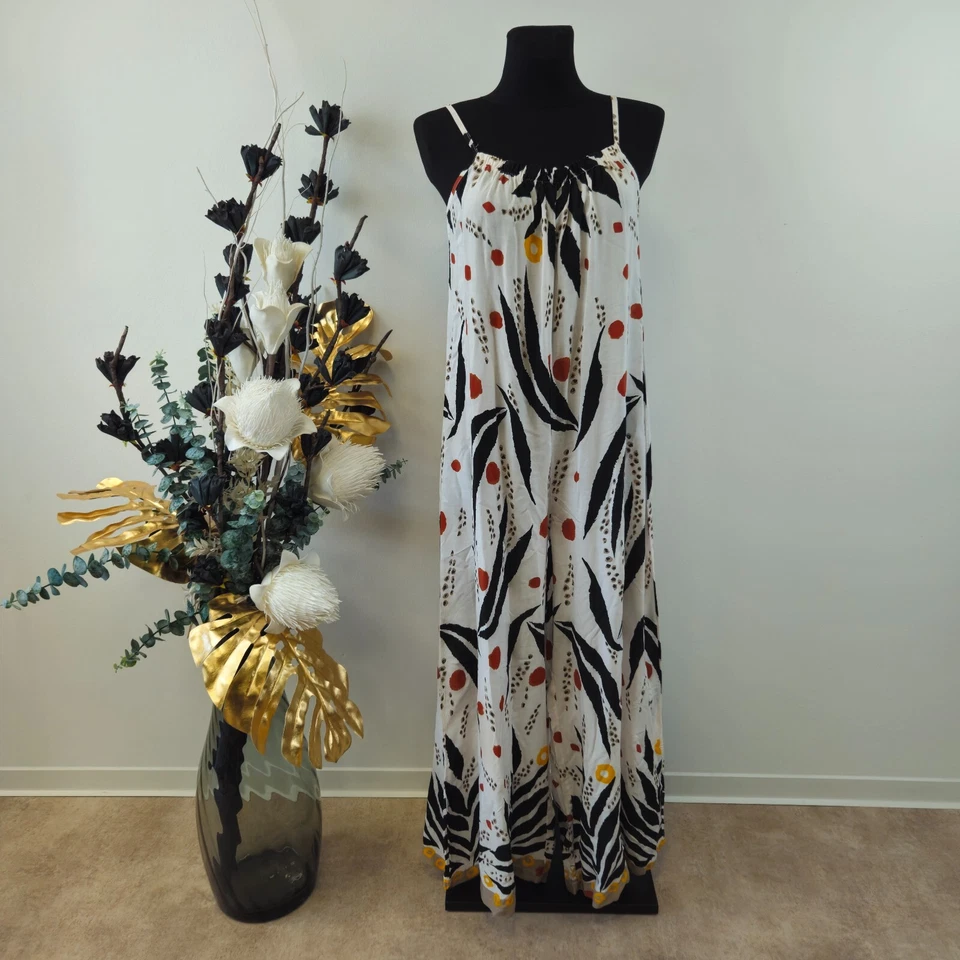 Italy Overall Damen Hosenanzug Jumsuit weites Bein 38 40 42 Braun - Bild 3 von 4