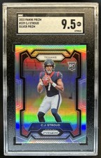 2023 Panini Prizm C.J. Stroud Silver Rookie RC #339 Texans SGC 9.5