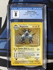 Pokémon Base Set Holo Magneton Cgc 8