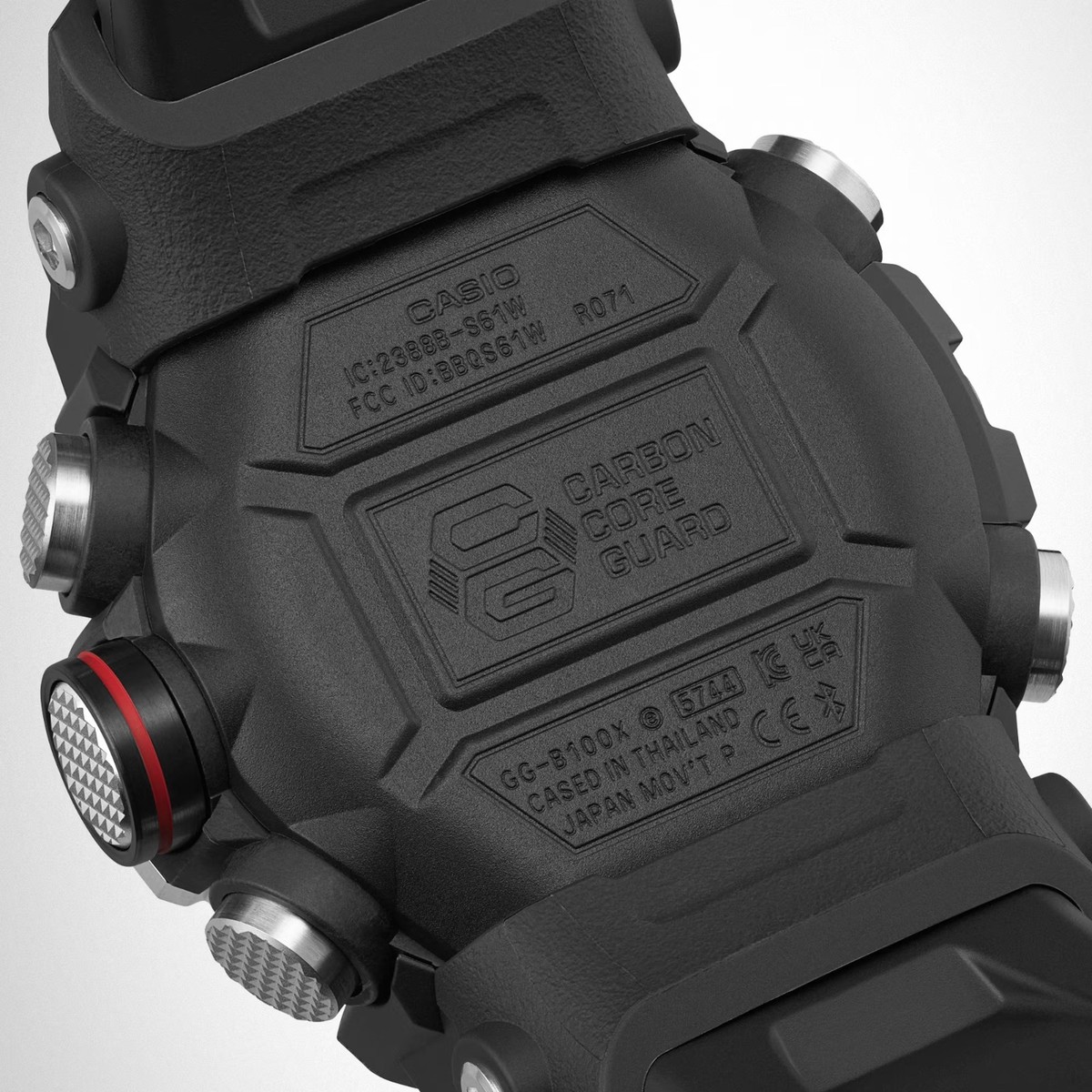 Casio G-Shock Mudmaster GG- B100XMB-1A Black Dial 51mm Resin Strap