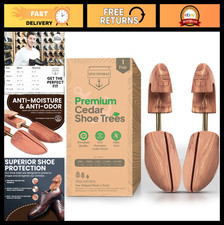 Cedar Shoe Trees for Men  Women - Sneaker Shaper  Widener, Shoe Care Essential