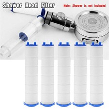High Quality Shower Head Filters 5PCS Negative Ions Pressurized Handheld
