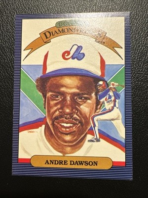 1986 Donruss - Diamond Kings Andre Dawson #25 Montreal Expos 