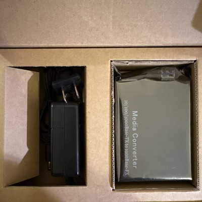 DiabloCable Media Converter Item: 18240 10/100/1000Base-TX to 1000Base-FX