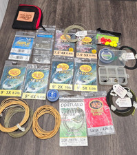 RIO Cortland Fly Fishing Lot Leaders Fly Line...
