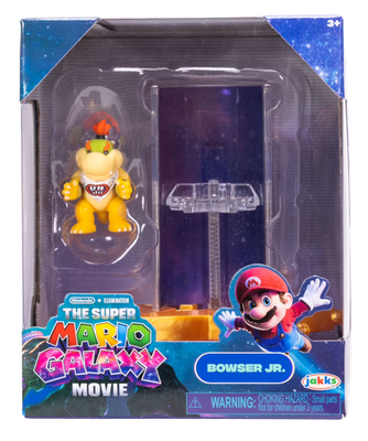 #ad The Super Mario Galaxy Movie Bowser Jr. 1.5quot; Action Figure w Star Launcher $22.99