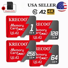 Micro SD Ultra Memory Card 128GB 256GB 1TB Class 10 SDXC TF Wholesale Pricing