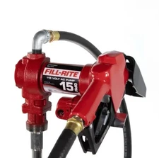 Fill-Rite FR610HA Fuel Transfer Pump, 115V Ac, 15 GPM Max. Flow Rate 1/6 Hp