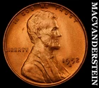 1952-S Lincoln Wheat Cent - Choice Gem Brilliant Unc  No Reserve  #J9685