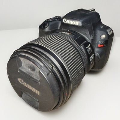 Canon EOS Rebel SL2 Digital SLR Camera and EFS 15-85mm Macro Lense READ BIO