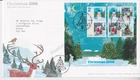 GB ROYAL MAIL FDC FIRST DAY COVER 2006 CHRISTMAS STAMP SHEET BETHLEHEM