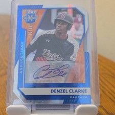 Panini 2021 Elite Extra Edition Aspirations #127 Denzel Clarke Autograph /95
