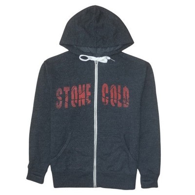 WWE Stone Cold Steve Austin Damen Hoodie anthrazit Full Zip Größe M