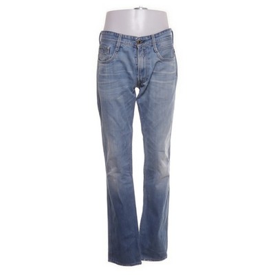 Replay, Jeans, Größe: 34/34, M 914C.000.466 064, Blau, Baumwolle, Einfarbig #VJv