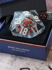 MTG Fblthp X Spider-Man MagicCon Atlanta 20-Sided Spindown Die / Dice (2XL 55mm)