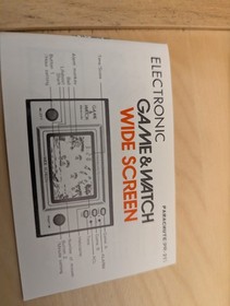 POPEYE  Game and Watch  PP-23 Nintendo 1981 in box complete