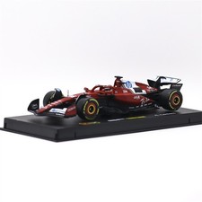 Bburago 1:43 SF-25 With Helmet 16 Charles Leclerc Standard Livery Dull Red Car