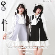 Member Pre-Sale Target Princess Sleeve Bijou Scarf One Piece Jirai New