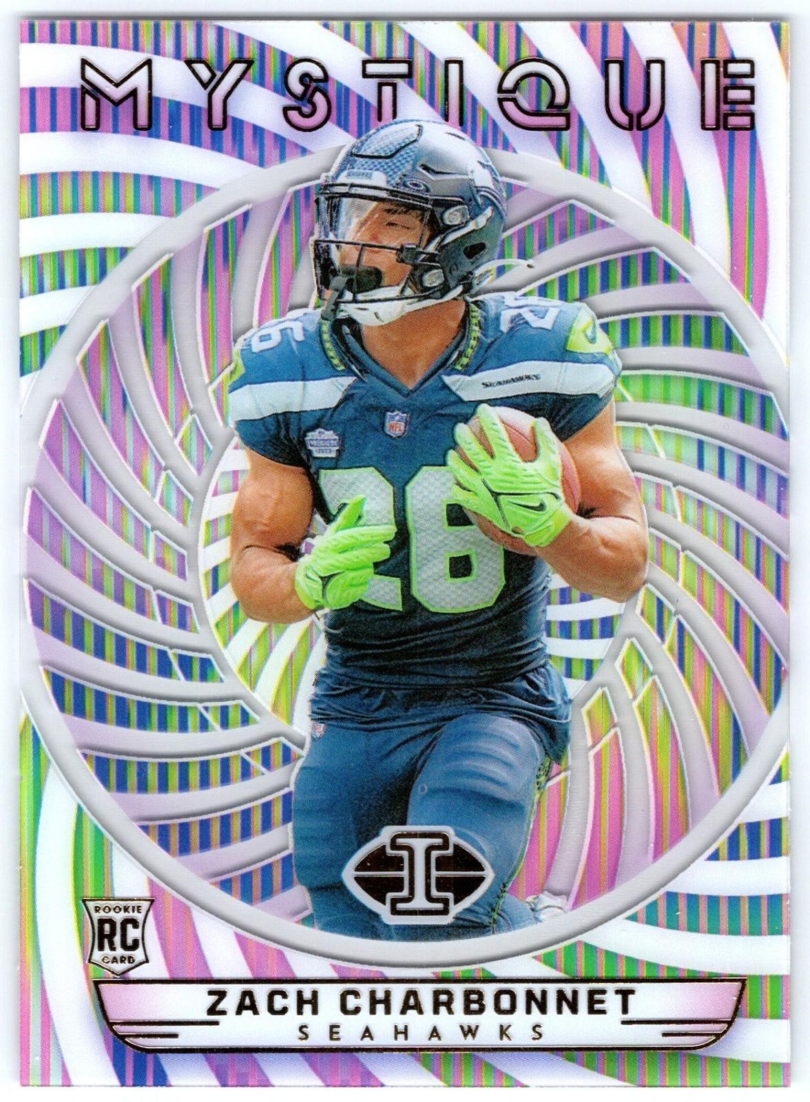 Zach Charbonnet 2023 Panini Illusions #41 Mystique