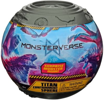 Monsterverse Surprise Monster Titan Containment Sphere  Pack