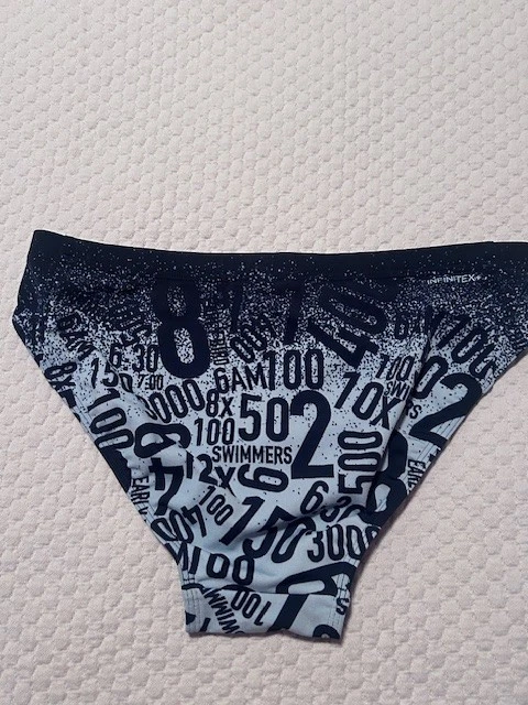 Calzoncillo de natación Adidas para hombre - talla 34 azul Foto 2 de 4