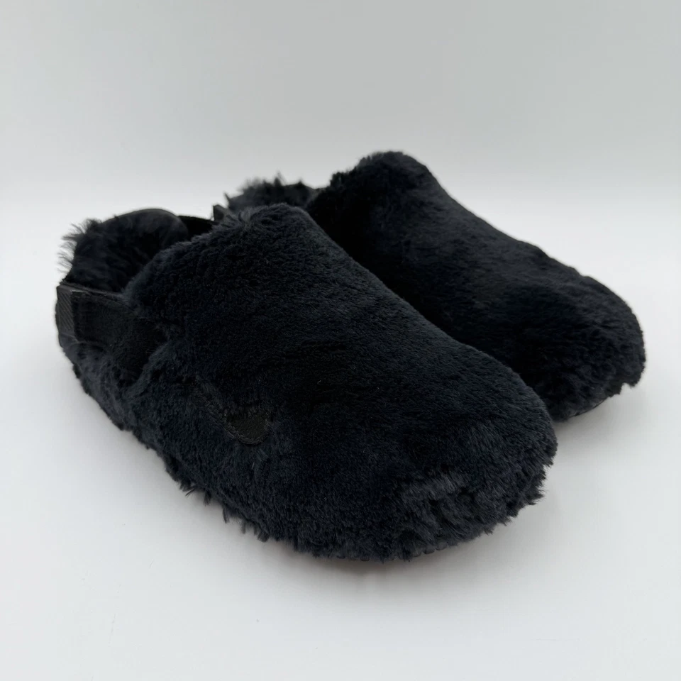 Zapatillas Nike Calm SE para mujer talla 7 Mules negras de vellón FZ3119-001 Foto 3 de 4