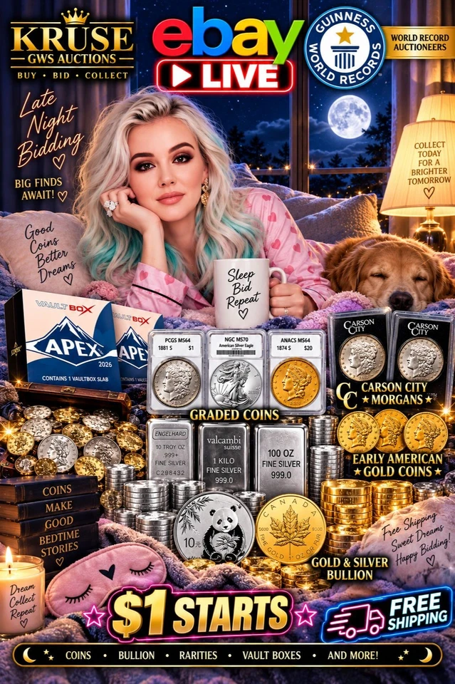 MIDNIGHT STEALS BULLION, COINS, RARITIES AND MORE