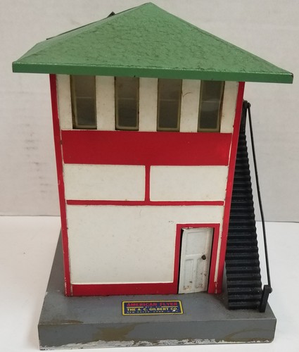 American Flyer #593 Signal Tower S Gauge Untested by The A.C. Gilbert .�