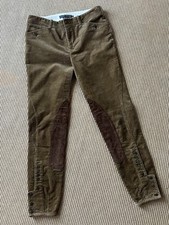 Ralph Lauren Vintage Jodhpur Riding Pant 6 Brown Corduroy Equestrian 90s Preppy