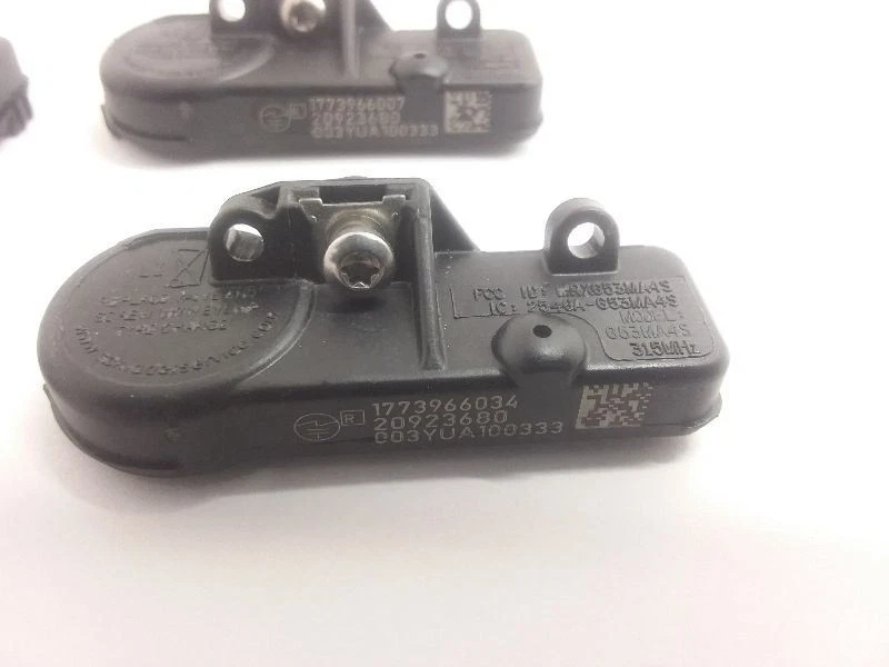 Juego de 4 sensores de presión de neumáticos Cadillac DTS TPMS 2007-2011 Foto 2 de 4