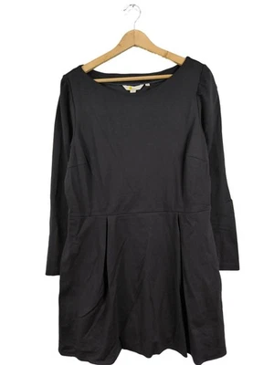 BODEN Robe trapèze Dames Robe T EU 44 noir style festif - Photo 1/4