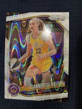 2025 Panini Prizm WNBA Prizm - White Seismic Cameron Brink #87 LA Sparks