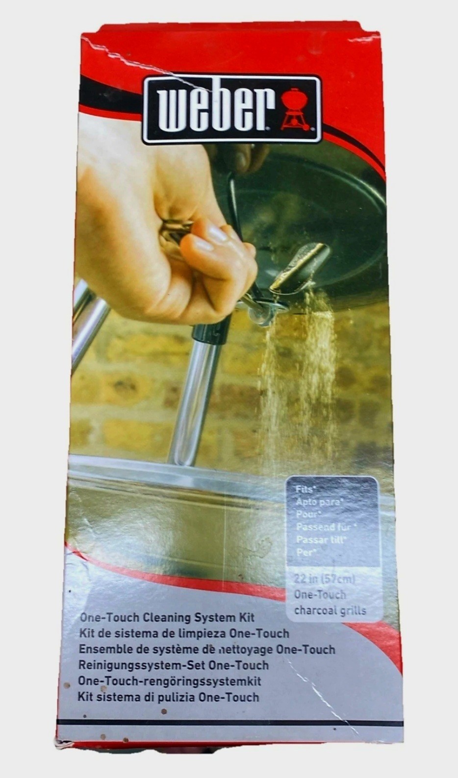 Weber One-Touch Cleaning System KitMP 7444 NEW 22"