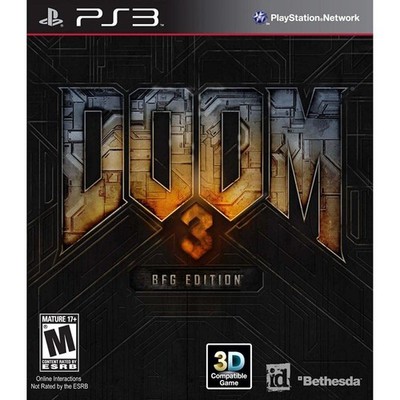 Doom 3 BFG Edition For PlayStation 3 PS3  Very Good 9E