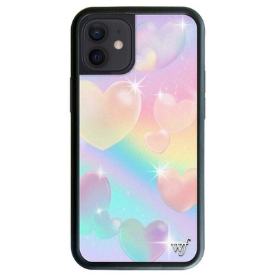 Hülle für iPhone 12/12 Pro 6.1' Wildblumenherzen