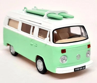 Volkswagen VW Combi T2B 1993 Camping Car Vert 1:43 Échelle Norev 841103 - Photo 1/4
