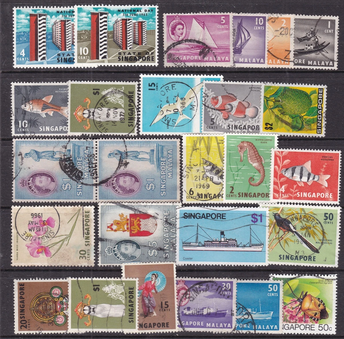 Collection Singapore Stamps (1963-Now) for sale | eBay