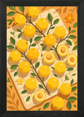 Nance - A Stylized Tablescape Gerahmtes Wandbild Poster Leinwanddruck Bild