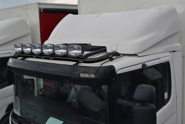 Dach Spot Lichtleiste + LED FüR Foden Alpha Low Cab Lastwagen Schwarz Edelstahl-image