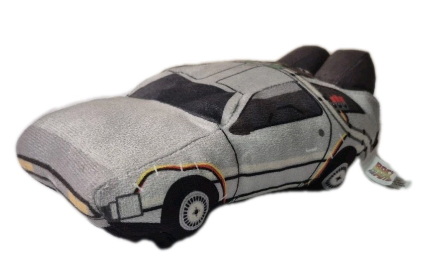 Back to the Future DMC DeLorean Time Machine Plush Figure 8
