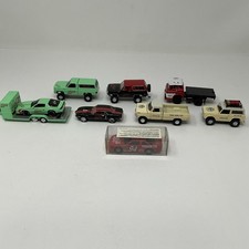 Coca Cola Diecast Cars Lot 8 Vehicles + Trail...