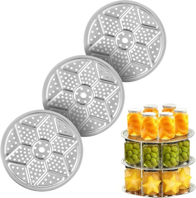 #ad 3 Pack Pressure Canner Racks 11 inch Canning Supplies Stainless Steel Premium $11.19