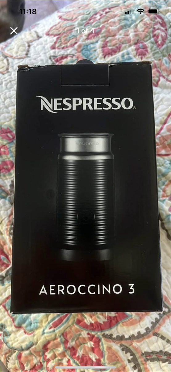 値下げ！Nespresso Aeroccino 3 ブラック Amazon.com: Nespresso Aeroccino 3 Milk Frother, Black, Steel