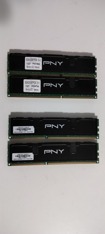 99 CENT START | PNY | 4x8GB (32GB) DDR3-1600 | 8GBH2X04E99927-15-H