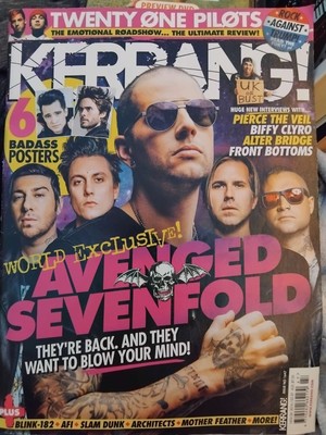 Kerrang Ausgabe Nr 1647 mit Plakaten