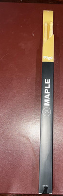 Stagg Maple 7A Wooden Tip 1-Pair Drum Sticks SM7A